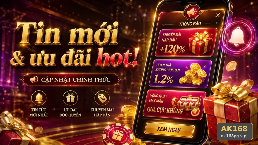Đọc Tin Mới Và Ưu Đãi AK168 Tại ak168pg.vip: Phân Tích Dữ Kiện, Rủi Ro Và Giới Hạn Ngân Sách Khi Tìm Hiểu Hướng Dẫn Cùng Quyền Lợi Thành Viên
