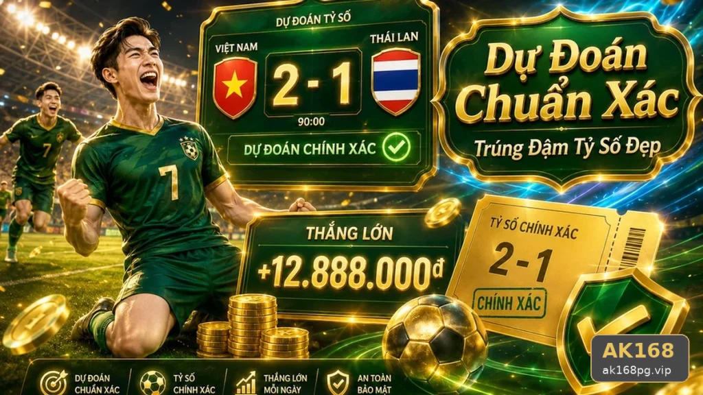 Nhận Diện Lỗi Phổ Biến Khi Phân Tích Thể Thao Và Tỷ Số Trận Đấu AK168 Có Trách Nhiệm Tại ak168pg.vip