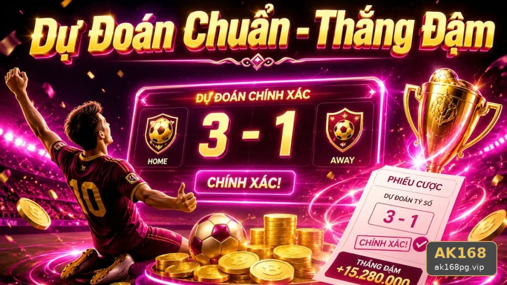 Hướng Dẫn Người Mới Kiểm Tra Giao Diện Thể Thao AK168 Và Quyền Lợi Thành Viên Khi Phân Tích Tỷ Số Tại ak168pg.vip