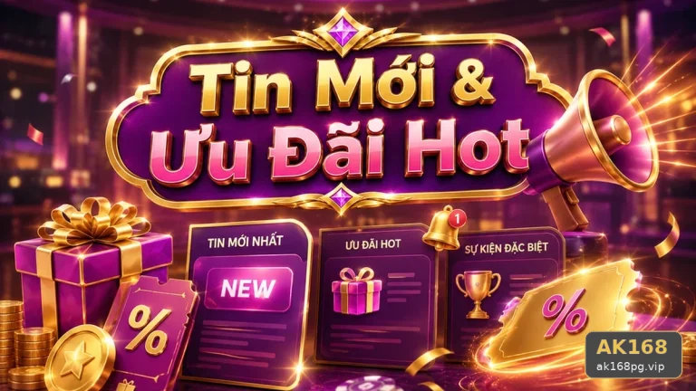Cập Nhật Tin Tức AK168 Tại ak168pg.vip: Phân Tích Dữ Kiện, Rủi Ro Và Giới Hạn Ngân Sách Khi Đọc Điều Kiện Khuyến Mãi